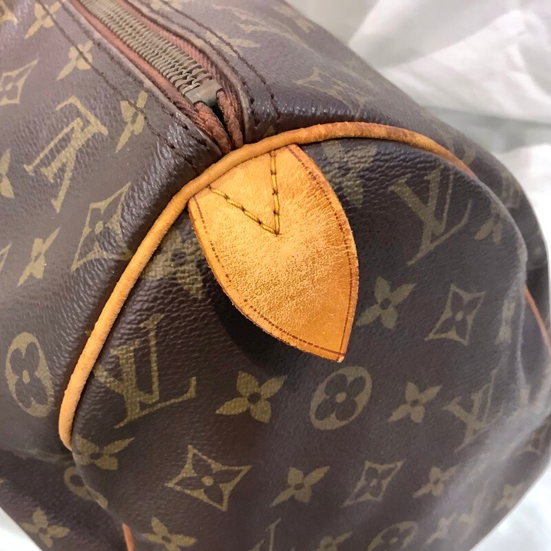 ルイヴィトン（LOUIS VUITTON）モノグラム スピーディ40 M41522 SA834 パドロック付き（南京錠・鍵2本）ボストンバッグ【中古】KB-8152_画像4