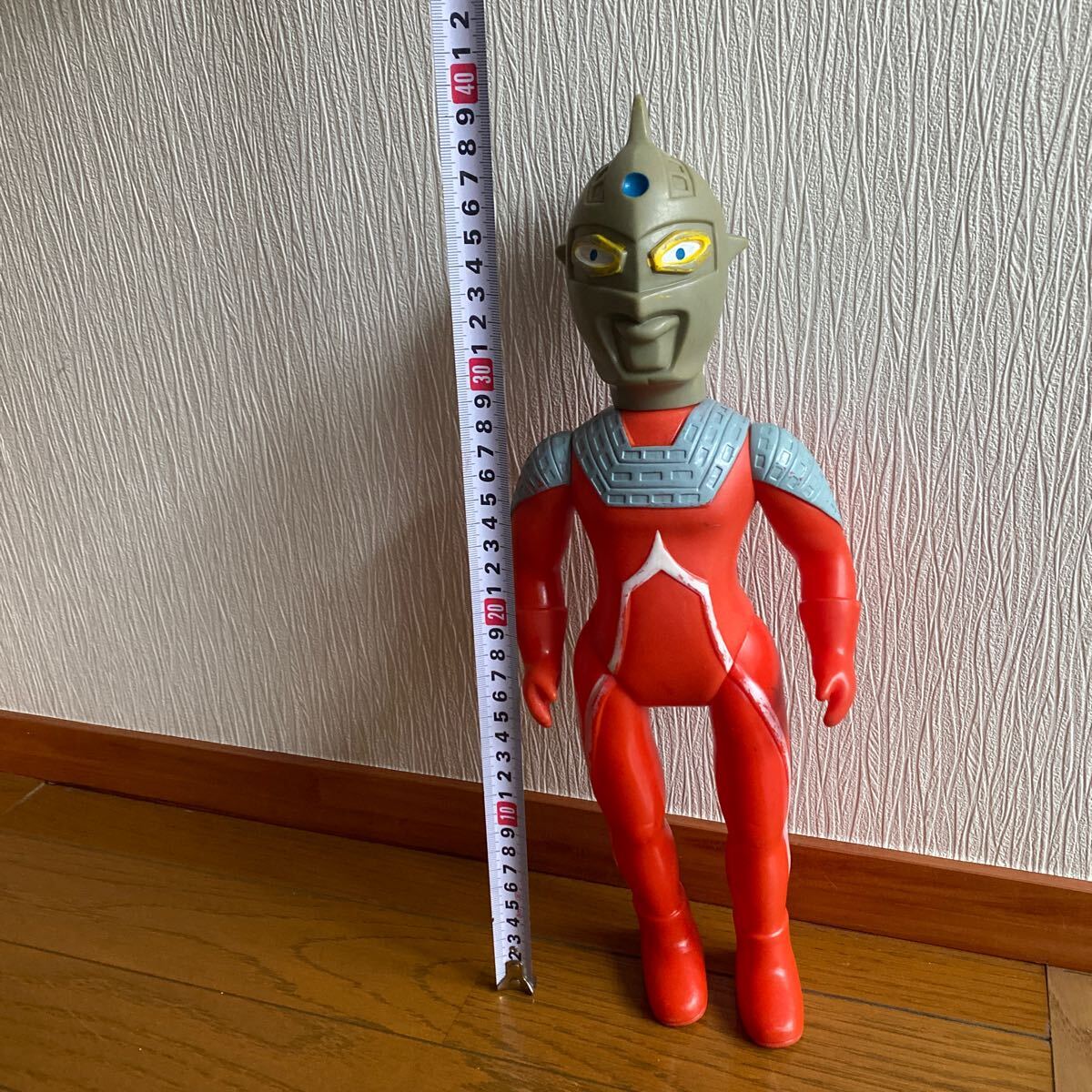 ウルトラセブン当時物ソフビ 大サイズ Yahoo!オークション - ブルマァク 当時物 ウルトラセブン 特大