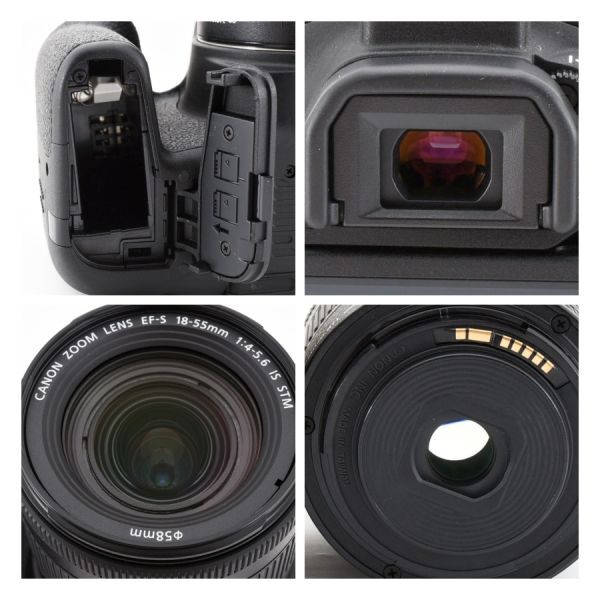 【ほぼ新品】Canon EOS Kiss X9i レンズキット SDカード付　《ショット数604回》＃1976_画像10