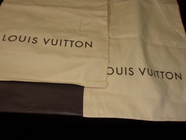 ルイ ウ”ィトン LOUIS VUITTON  保存布袋2点（未使用）の画像2