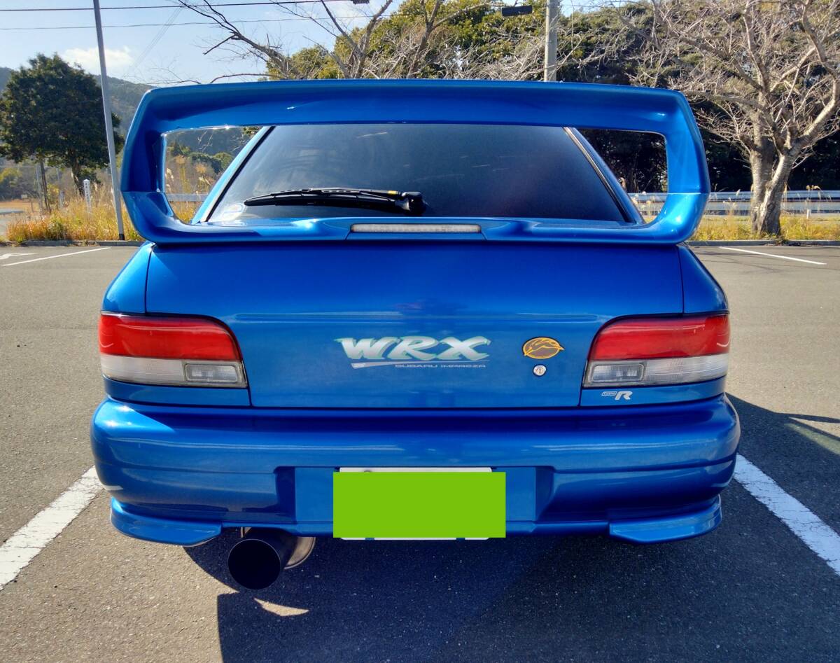 個人のお宝 GC8 インプレッサWRX STI 6型 TYPE-R LIMITED 1000台限定車 最終型 最終年 ディーラー整備  一時抹消後に売却予定 の画像4