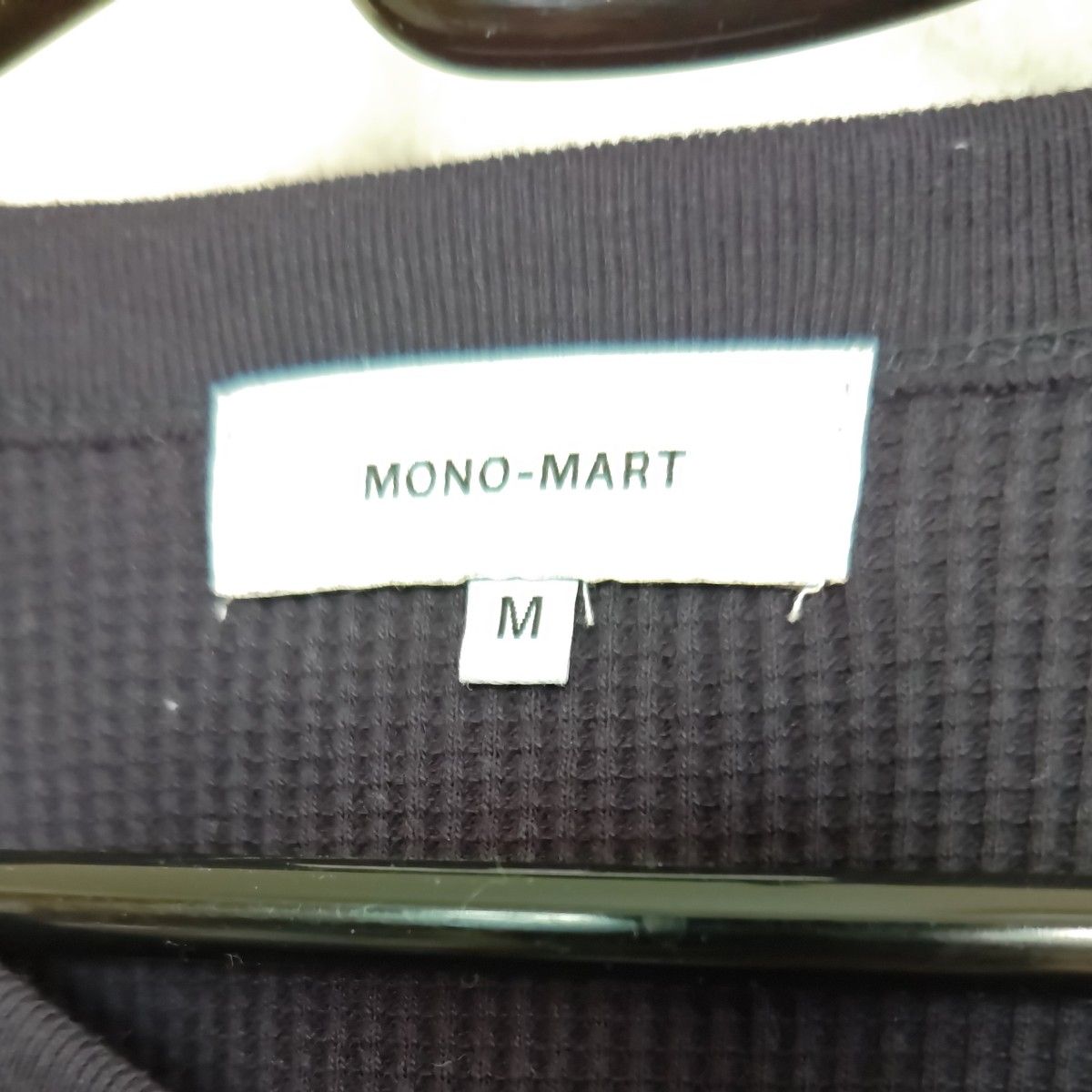 MONO-MART   カットソー 黒 長袖