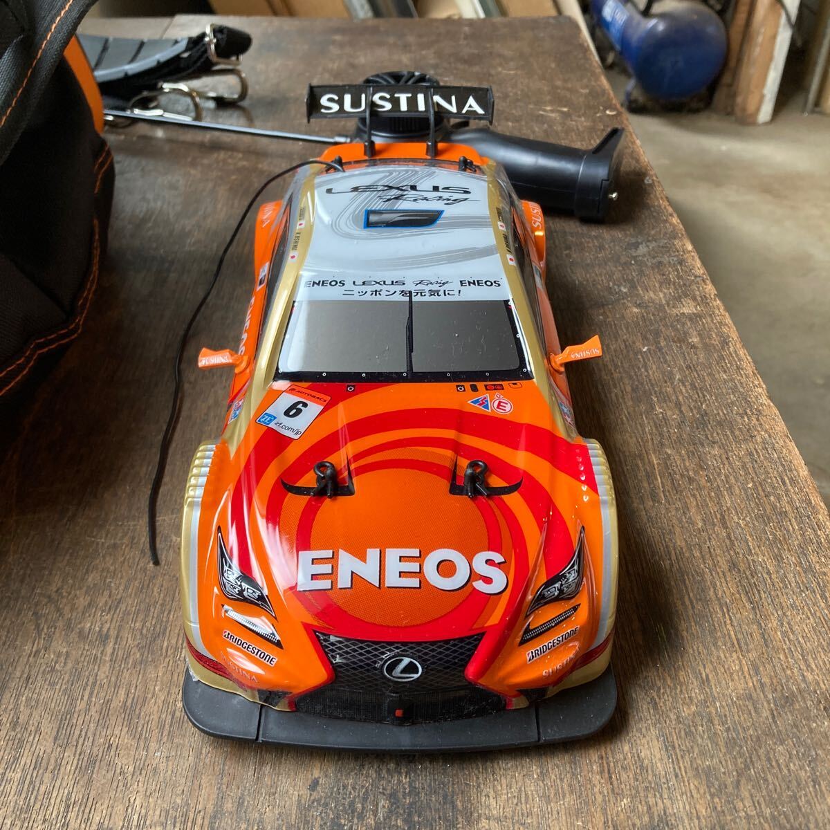 未使用 タミヤ スペアボディ ENEOS SUSTINA RC F Yahoo!オークション - 美品 ENEOS SUSTINA RC F エネオス