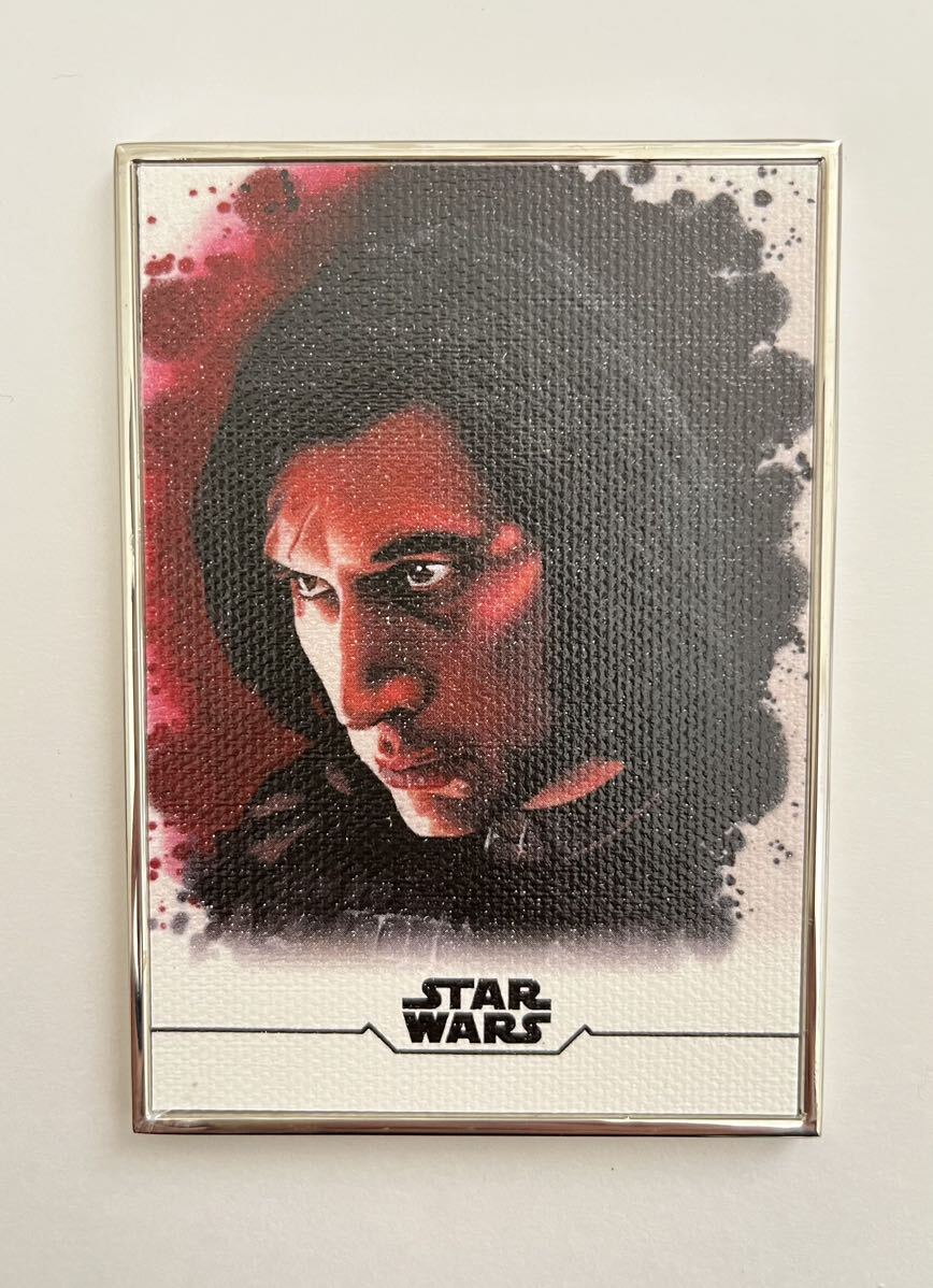 Topps Topps Star Wars Stellar Signatures 100枚限定 アートカード カイロレンの画像1