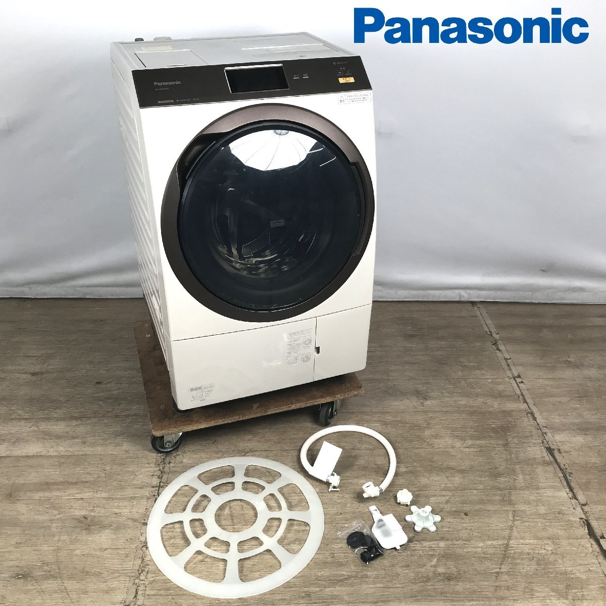 1203 Panasonic パナソニック ななめドラム式洗濯乾燥機 NA-VX9900R-N 2019年製 右開き 洗濯11kg 乾燥6kg ノーブルシャンパン 洗濯機_画像1