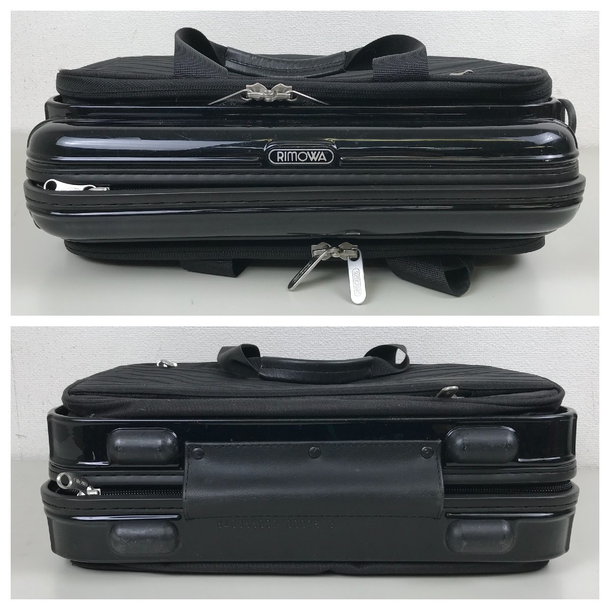 1203 RIMOWA リモワ ショルダーバッグ ビジネスバッグ 2WAY ブラック 84005500210002813_画像4