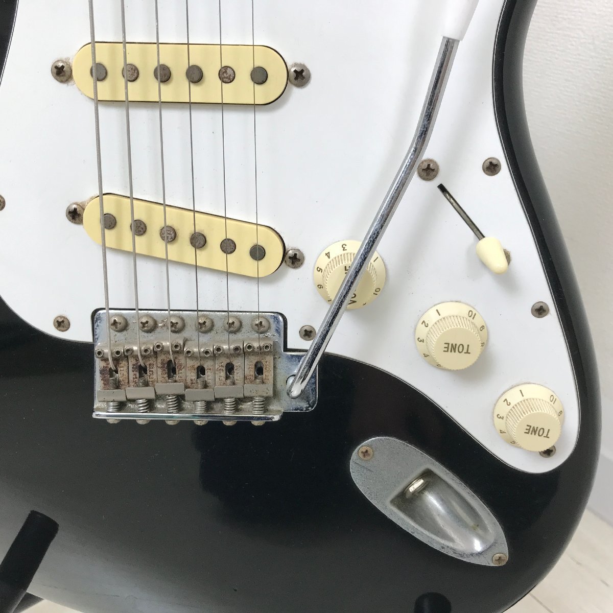 1203 Fender Japan フェンダー STRATOCASTER ST314-55 エレキギター 弦楽器_画像7