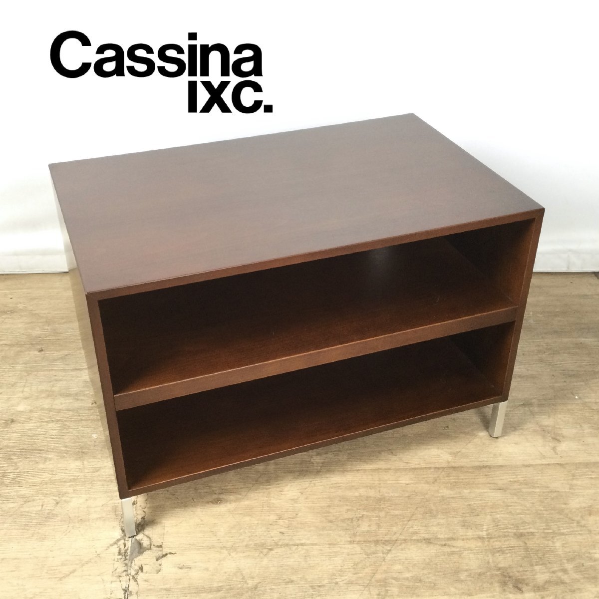 1203 Cassina ixc. カッシーナ・イクスシー MODERN モダン オーディオラック ローボード 幅82cm ②_画像1