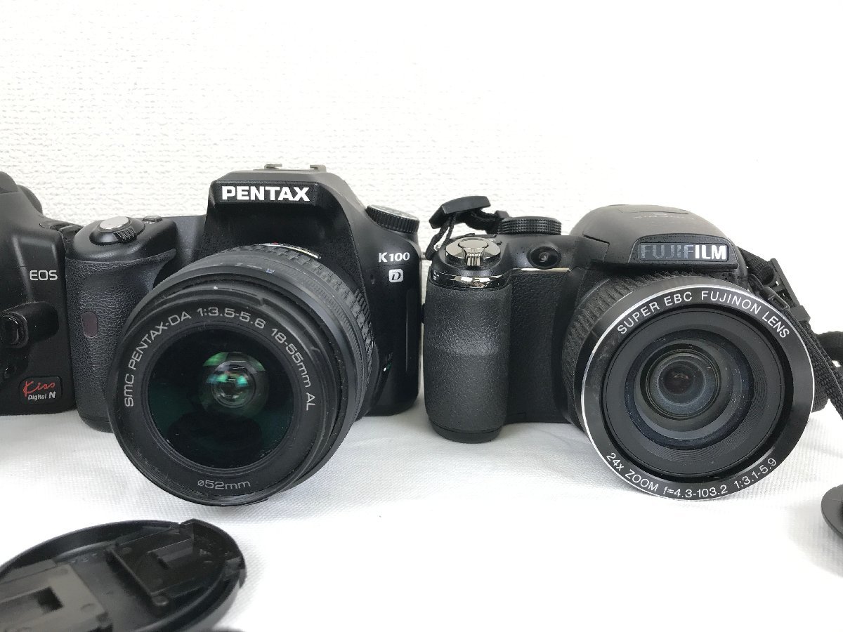 1203【1円～/ジャンク】 デジタルカメラ コンパクトデジタルカメラ まとめ 合計7台 デジカメ Canon PENTAX OLYMPUS SONY FUJIFILM_画像3