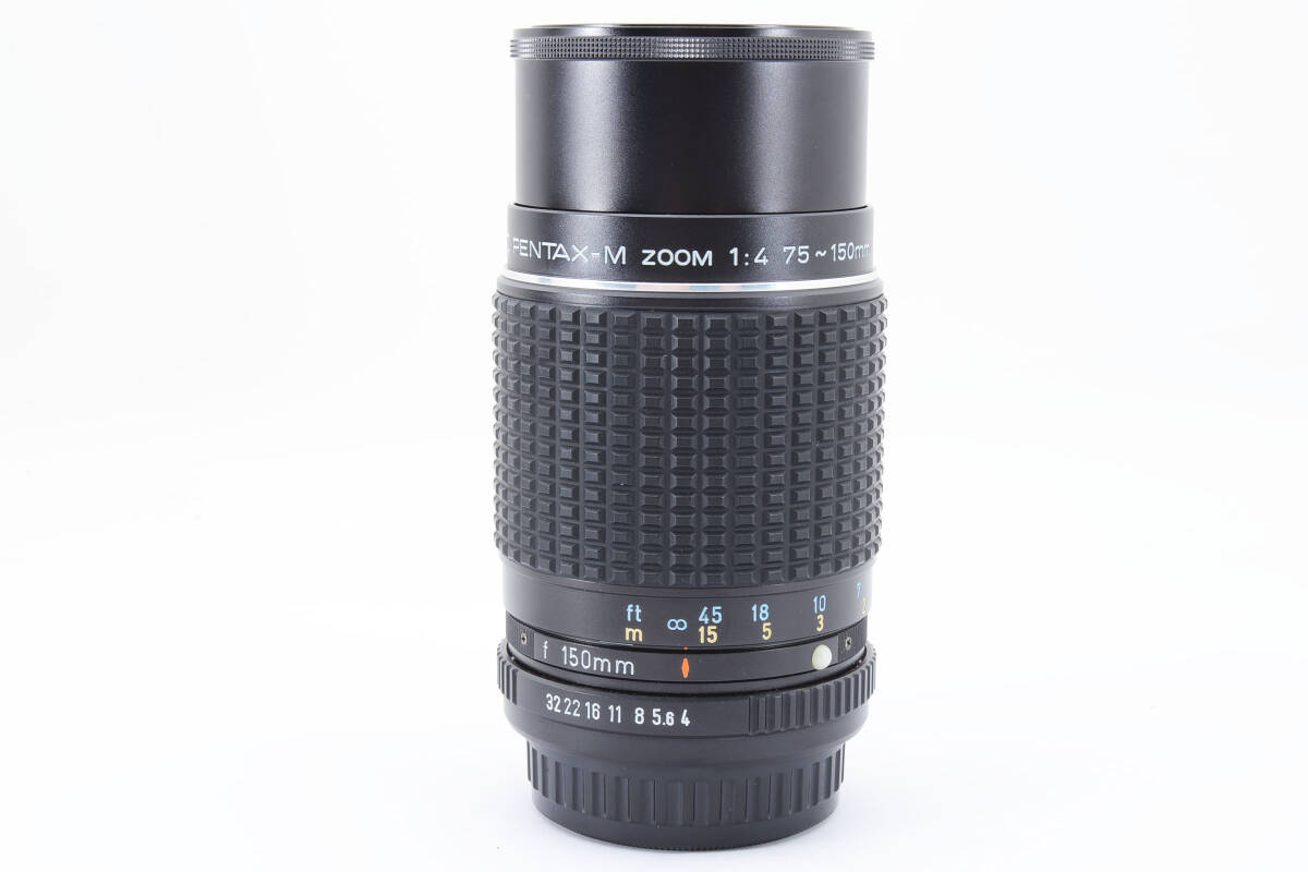 【良品】ペンタックス SMC Pentax-M 75-150mm f/4 MF Zoom Lens K Mount ズームレンズ Kマウント #36_画像8