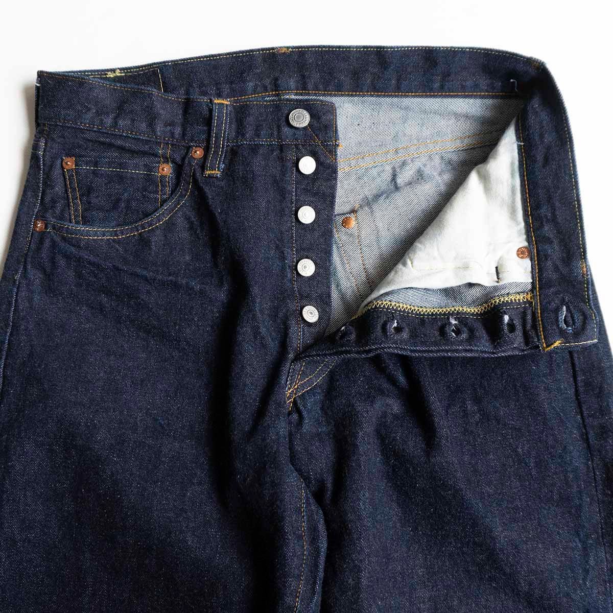 【バレンシア製】 LEVI'S 【501XX BIG E デニムパンツ 】32×36 インディゴ 555 アメリカ製 wsm 2402559_画像4