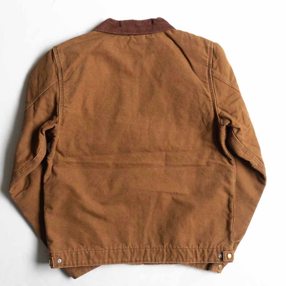 【Dead stock/タグ付き未使用品】Carhartt【90s デトロイトジャケット】L ブラウン ダック カーハート 古着 2403055_画像2