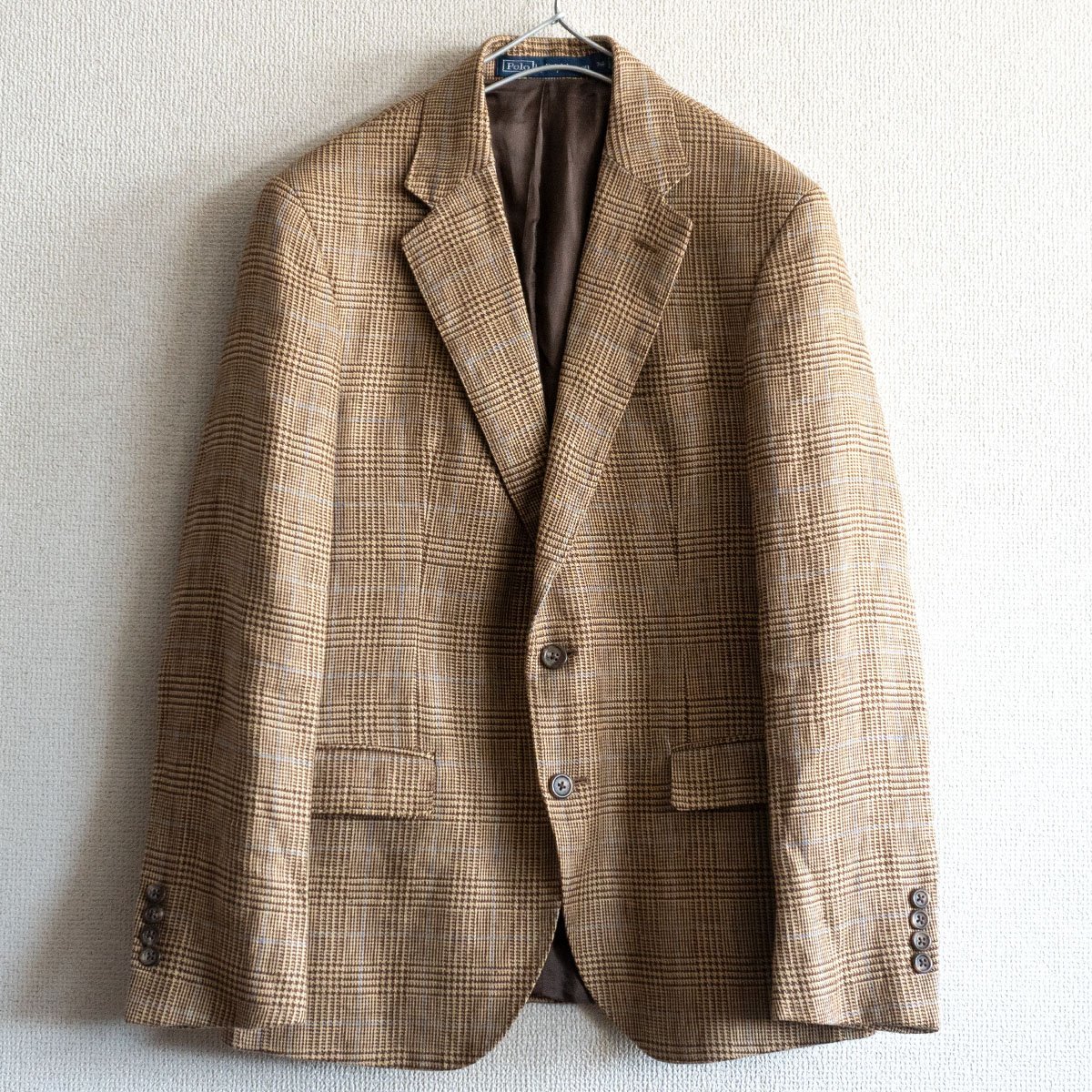 【最高級品】POLO RALPH LAUREN 【Houndstooth Sport Coat】 千鳥格子 スポーツコート ジャケット ラルフローレン 2403155