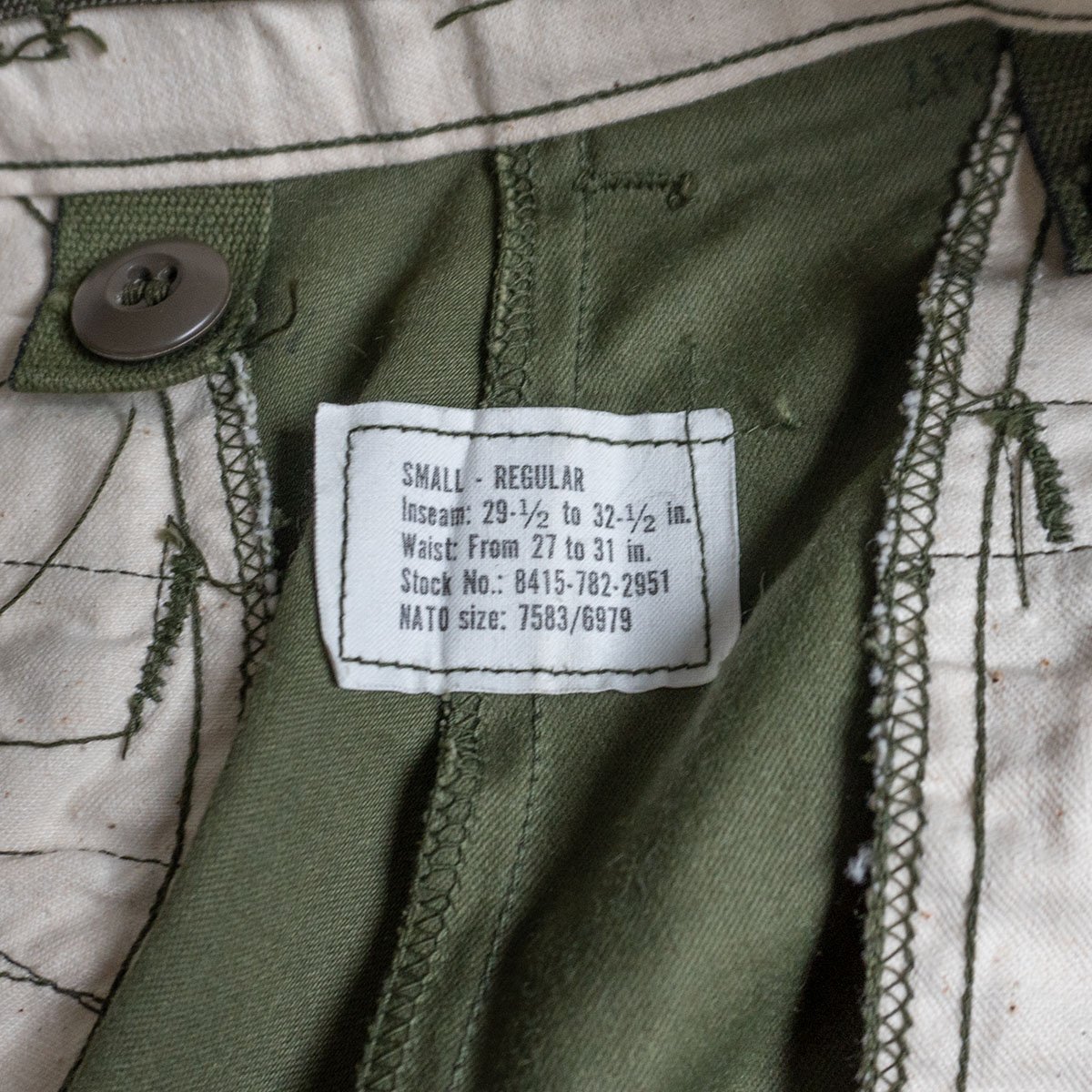 [ beautiful goods ]US ARMY[70S/M-65 field pants ] SMALL/REGULAR cargo pants Army old clothes 2403114