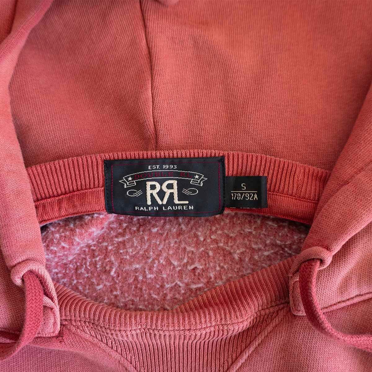 【美品】 RRL 【前V 後付け パーカー】S ラルフローレン 2403354の画像4