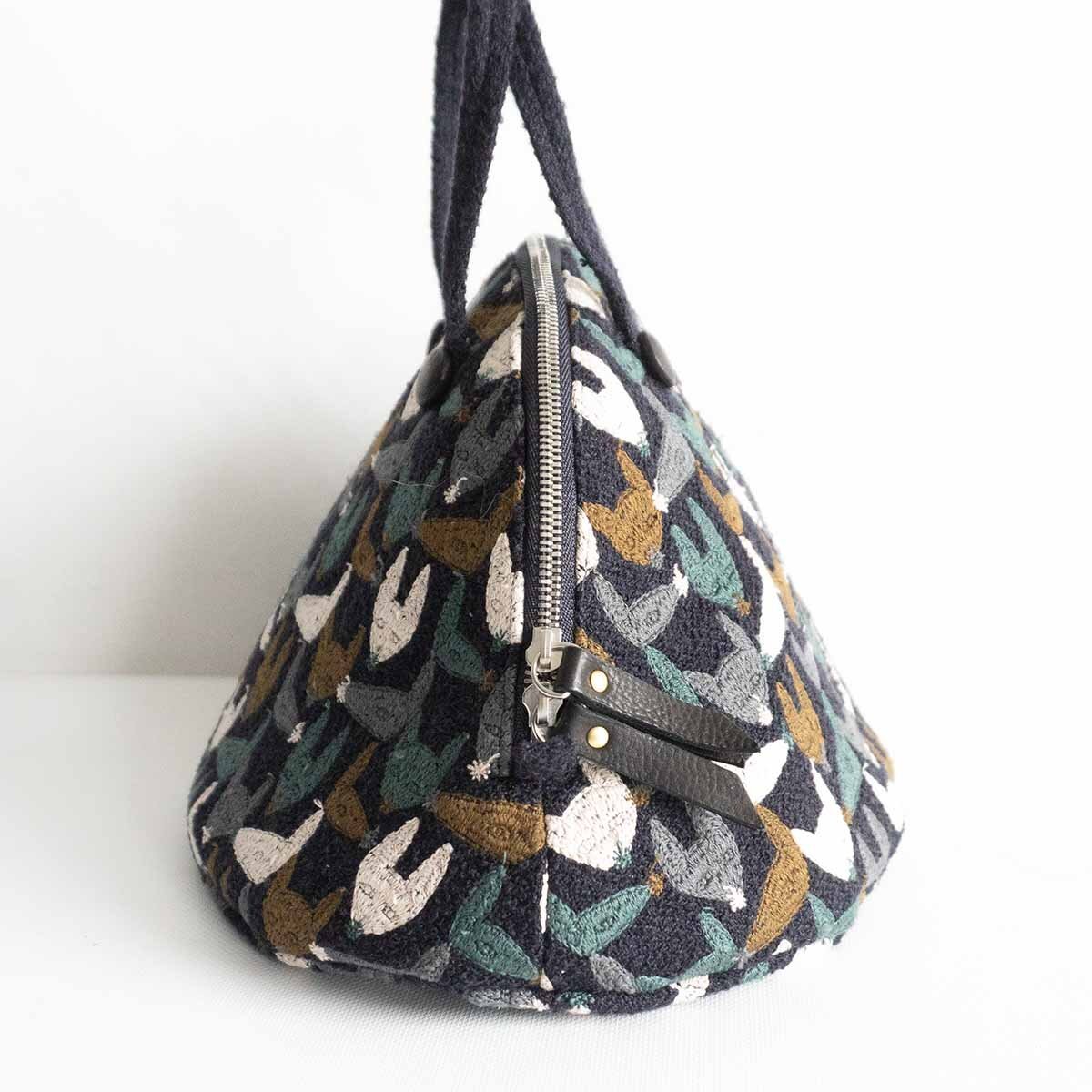 【美品】mina perhonen 【bell bag repo】ベルバッグ ミナペルホネン 2403430_画像3