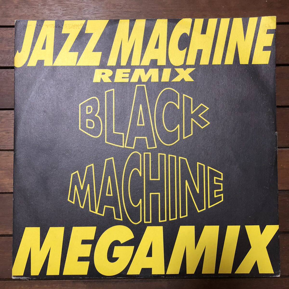 【r&b】Black Machine / Jazz Machine _ Megamix［12inch］オリジナル盤《O-265》_画像1