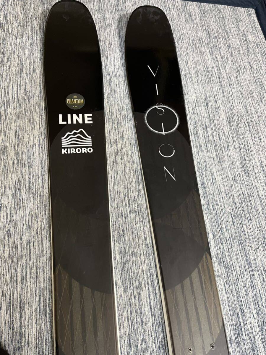 ★LINE Vision108 175cm スキー板のみ★中古美品_画像2