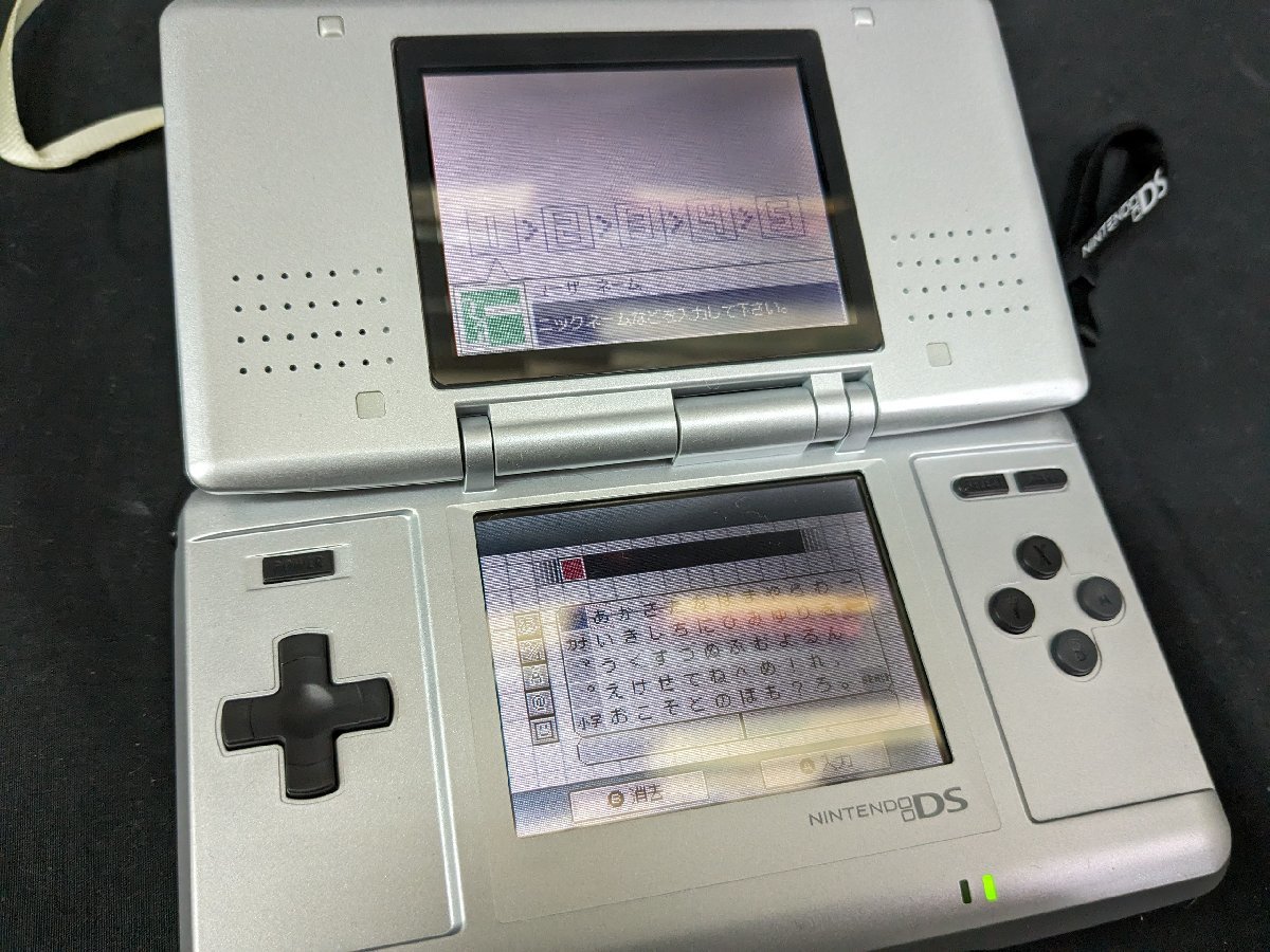 通電OK！外観良好！初代 任天堂 Nintendo DS NTR-001 & DS Lite USG-001 訳あり特価 3DSソフトおまけの画像5