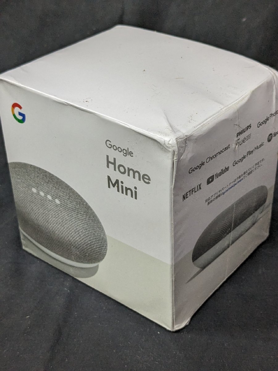 スマートスピーカー Google Home Mini チョーク GA00210JP [Bluetooth対応 /Wi-Fi対応]の画像1