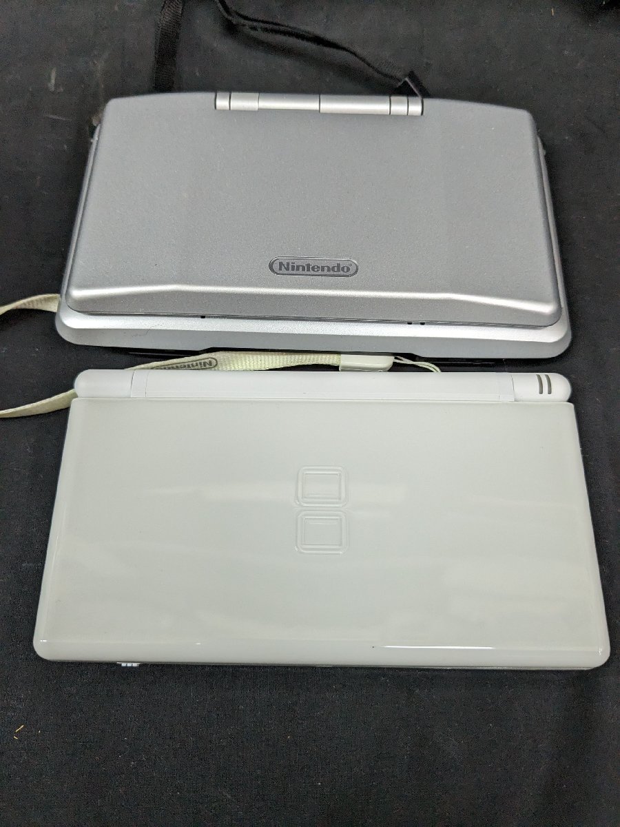 通電OK！外観良好！初代 任天堂 Nintendo DS NTR-001 & DS Lite USG-001 訳あり特価 3DSソフトおまけの画像2