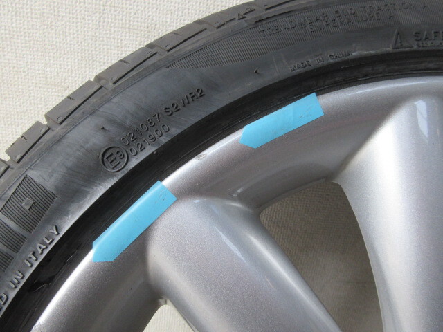 ③ ＢＭＷ　ＭＩＮＩ　純正アルミホイール・タイヤ　7J×17 205/45R17 6 855 108 1本_画像3