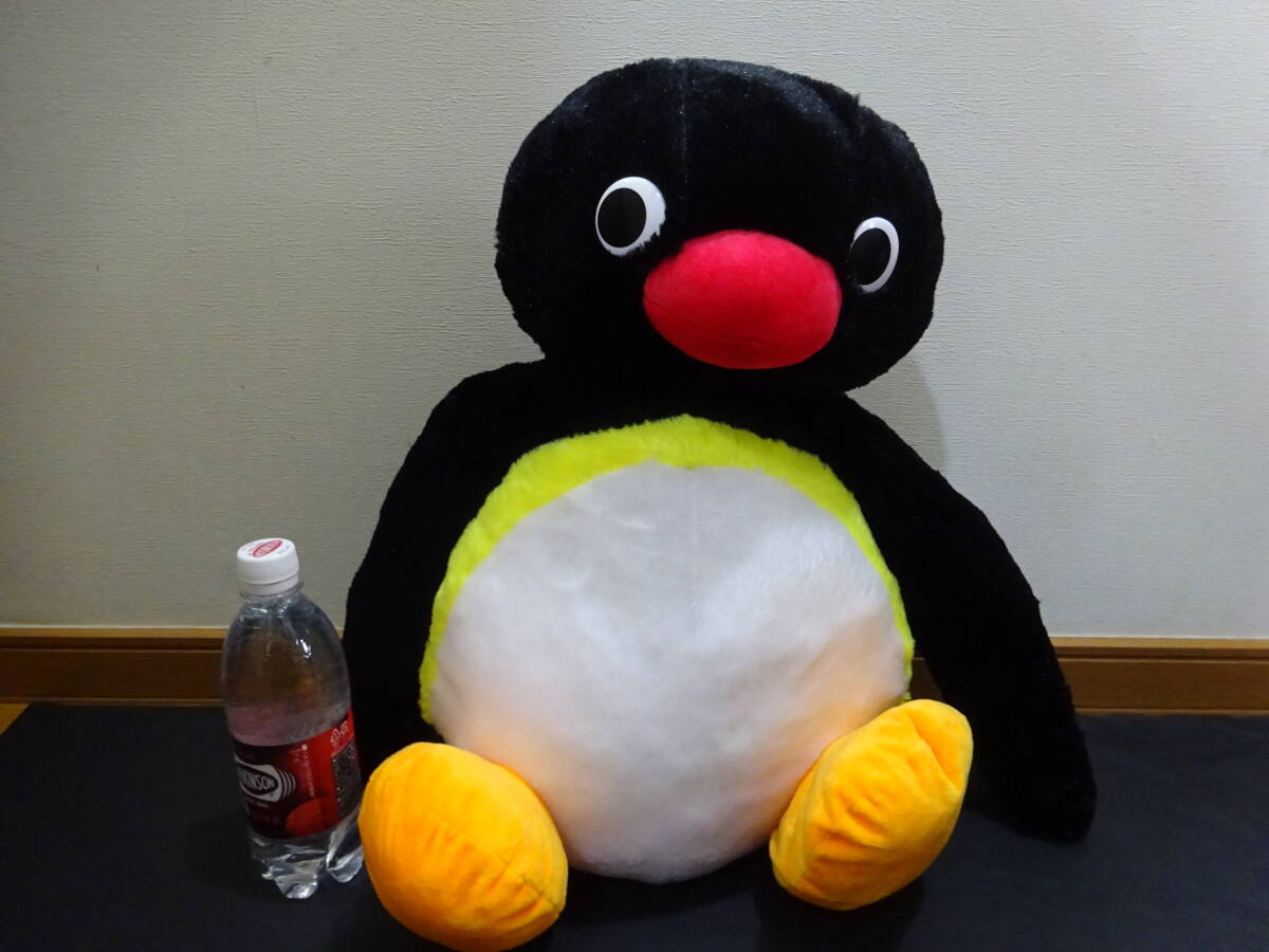  Pingu Pingu очень большой размер MORE мягкая игрушка примерно 45cm& очень большой Poe Gin g мягкая игрушка примерно 38cm TAITO производства бумага с биркой! очень большой мягкая игрушка роскошный 2 позиций комплект!