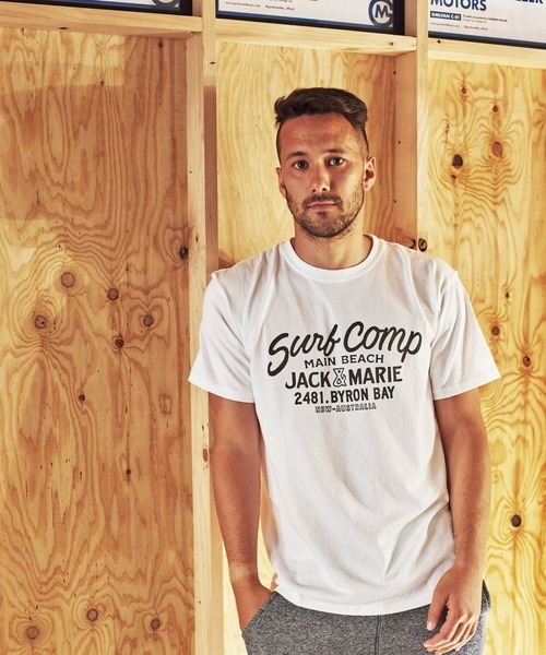 「Good On」 「Simon Perini 」半袖Tシャツ「JACK ＆ MARIE コラボ」 X-LARGE ホワイト MEN_画像1