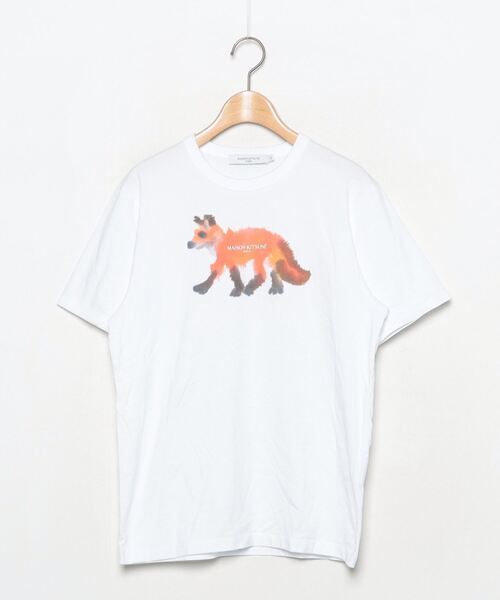 「Maison Kitsune」 半袖Tシャツ X-SMALL ホワイト MEN_画像1