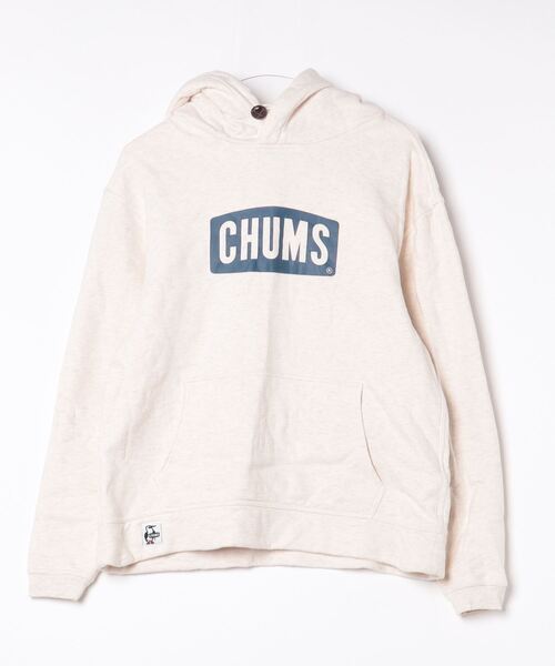 メンズ 「CHUMS」 プルオーバーパーカー M ホワイト_画像1
