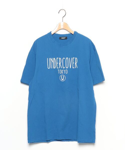 メンズ 「UNDERCOVER」 半袖Tシャツ 3 ブルー_画像1