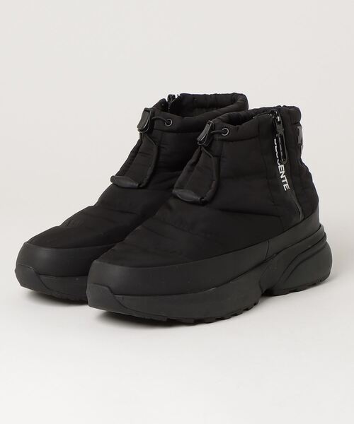  lady's [DESCENTE] short boots [emmi collaboration ] 24cm black 