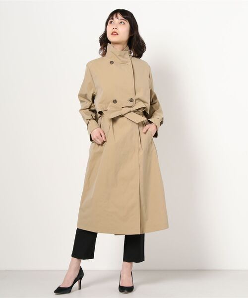 レディース 「B:MING by BEAMS」 トレンチコート MEDIUM ベージュ_画像1