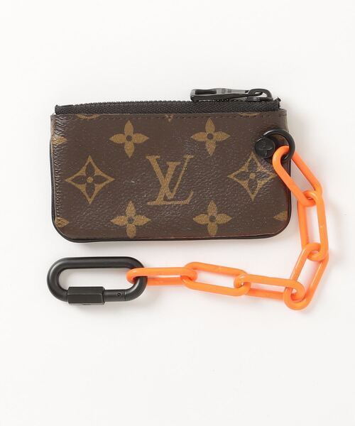 レディース 「LOUIS VUITTON」 モノグラム ポシェットクレ ヴァージルアブロー コインケース - ベージュ_画像1