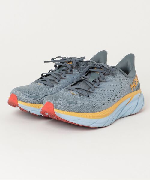 メンズ 「HOKA」 ローカットスニーカー 28cm ブルーの画像1