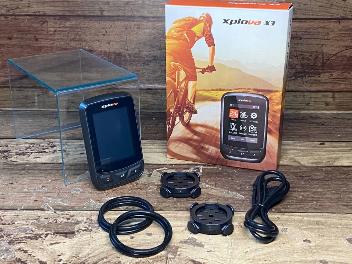 GK431 エクスプローバ Exprova X3 GPS サイクルコンピューター 動作確認済