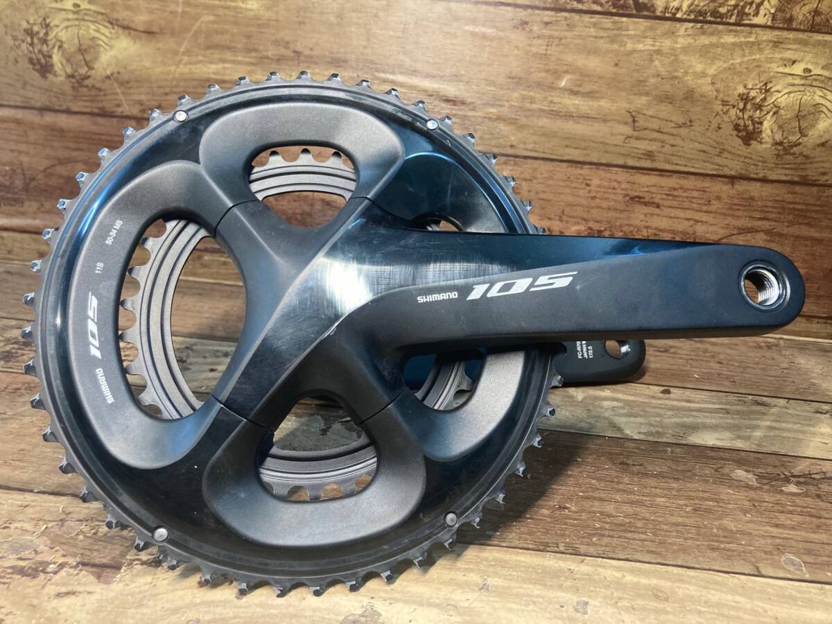 流行り の ブランド HK584 シマノ SHIMANO 105 FC-R7000 クランクセット 50/34T 172.5mm 11S クランク