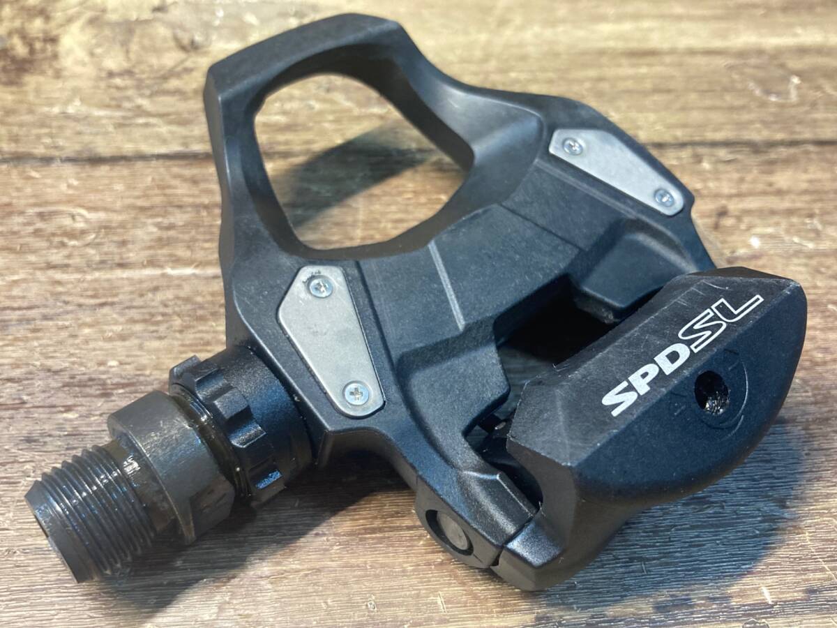 HO724 シマノ SHIMANO PD-RS500 ビンディングペダル SPD-SL ※回転スムーズ、ガリ傷の画像5