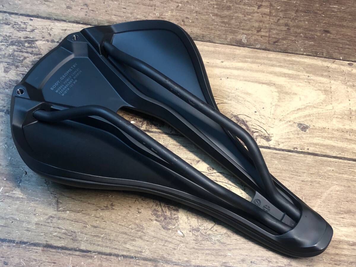 HQ674 スペシャライズド SPECIALIZED パワー POWER EXPERT MIRROR サドル 143mm HOLLOW Tiレール ※レール小傷_画像3