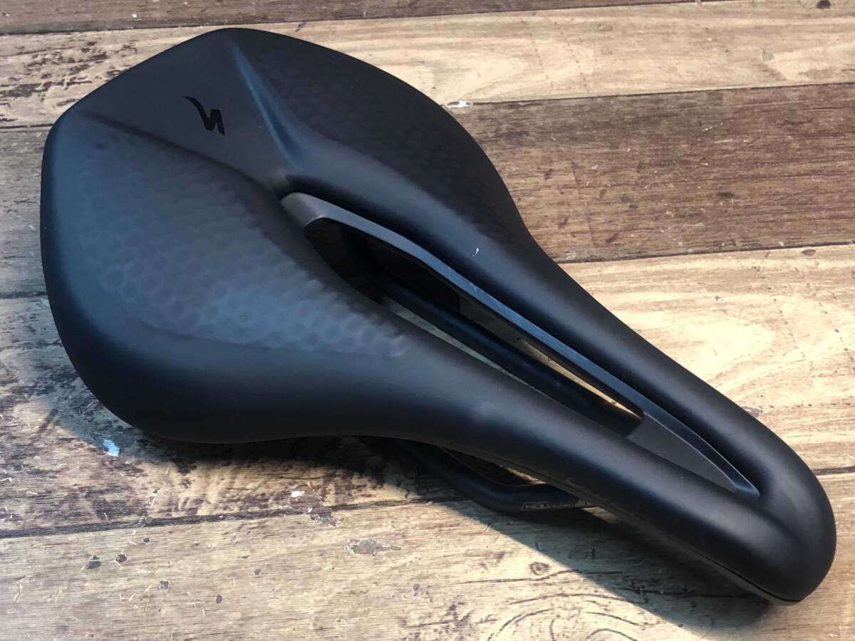 HQ674 スペシャライズド SPECIALIZED パワー POWER EXPERT MIRROR サドル 143mm HOLLOW Tiレール ※レール小傷_画像1