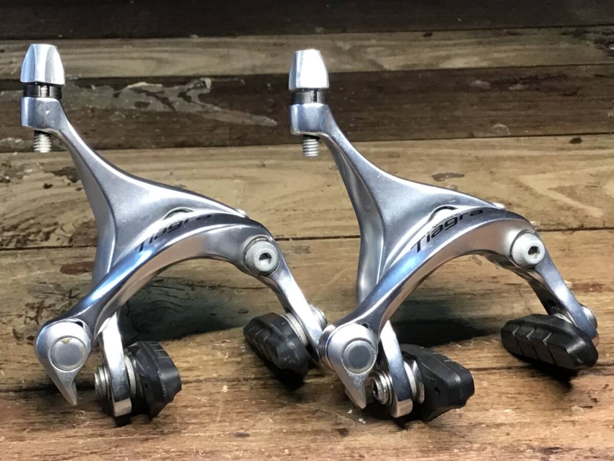 HC887 シマノ SHIMANO ティアグラ Tiagra BR-4600 キャリパーブレーキ 前後セット ※取り付けワッシャー、ナット欠品の画像1