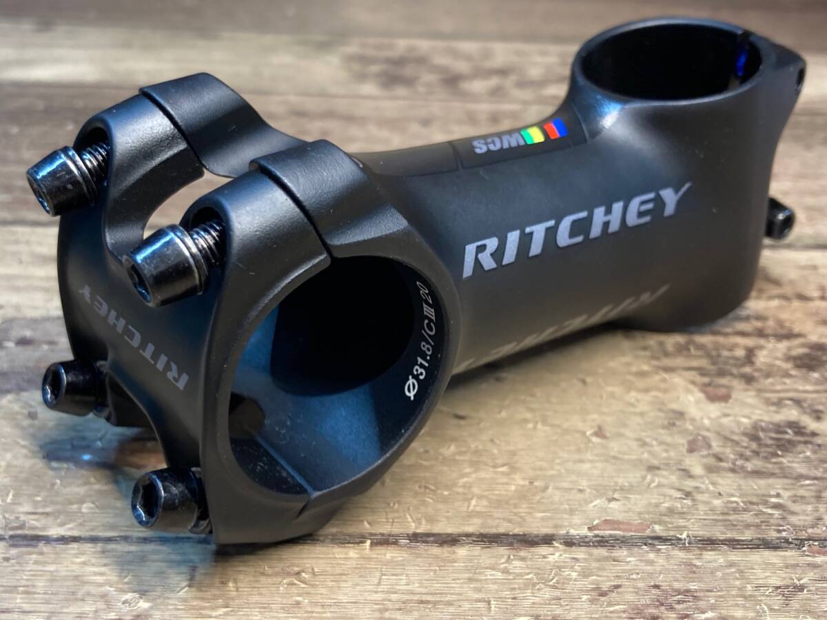 HR983 リッチー RITCHEY WCS C220 アルミ ステム OS Φ31.8 90mm 17°/73°_画像3