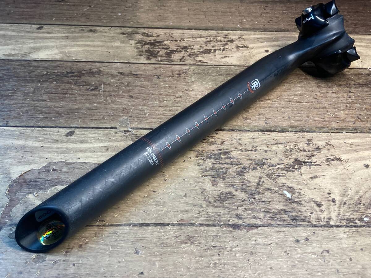 HR984 リッチー RITCHEY スーパーロジック SUPERLOGIC カーボン シートポスト Φ27.2mm ヤグラから300mm_画像2