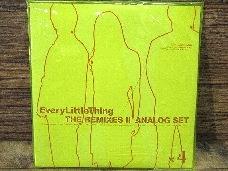 送料無料 G② 美品 Every Little Thing ELT エヴリリトルシング THE REMIXES II ANALOG SET LP レコード 4枚組 持田香織 J-POP Jポップ_画像2