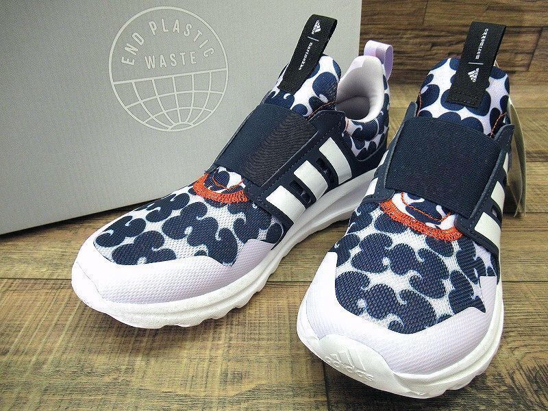 送無 新品 adidas アディダス marimekko マリメッコ 限定 22AW GW7152 アクティブライド2.0 スポーツ スリッポン スニーカー 紺 23.5 ★39_画像10