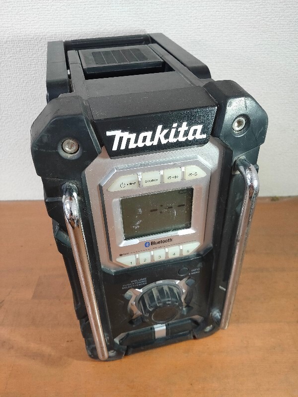  Makita Bluetooth installing rechargeable radio MR108B battery * charger optional [ color : black ] operation verification ending. 