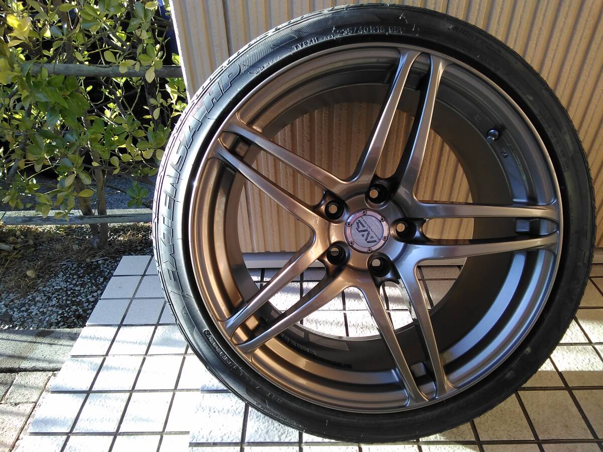 AVS MODEL5 モデル5 18インチ8J9J YOKOHAMA ヨコハマ_画像9