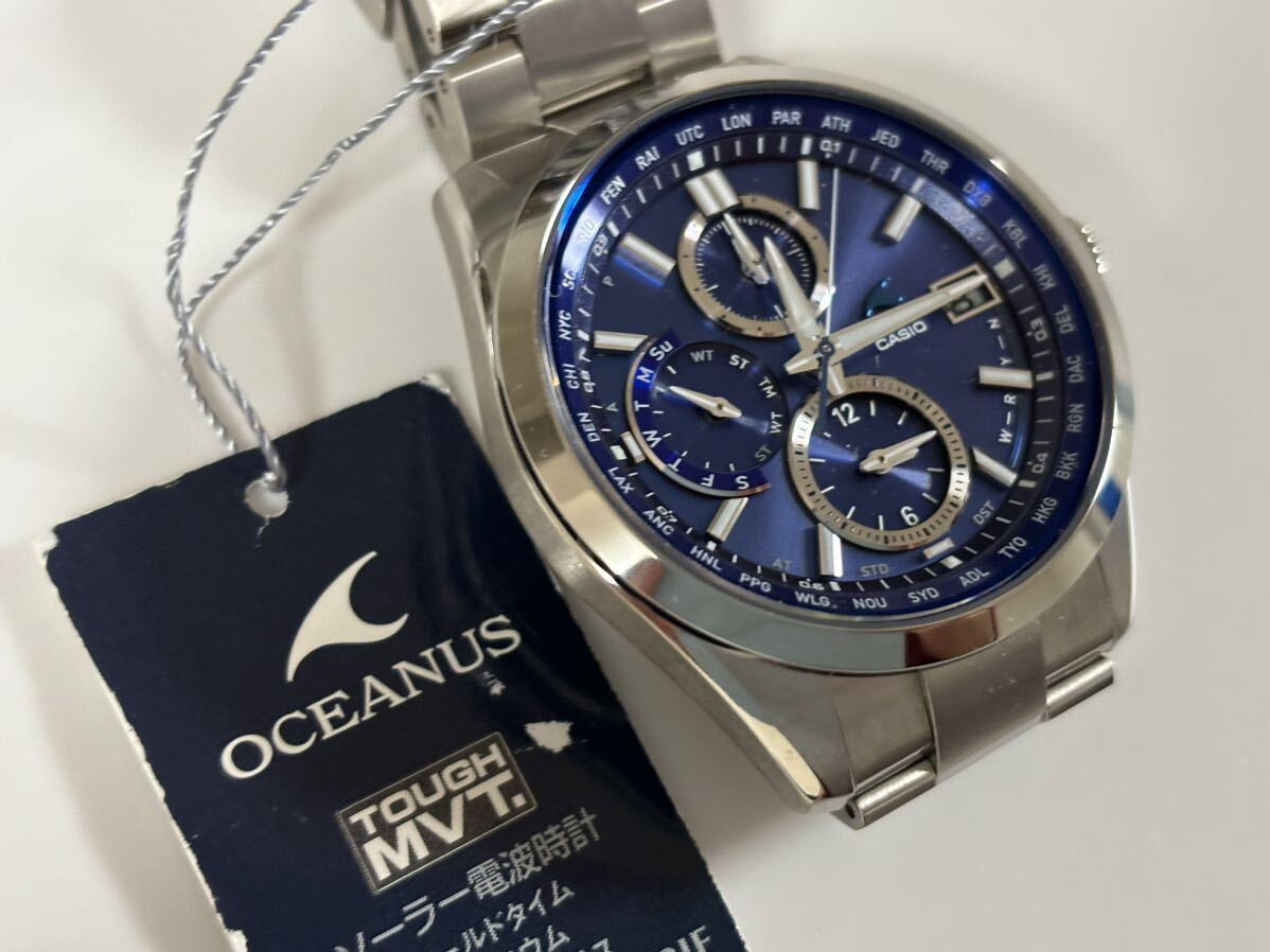 ☆展示品・定価11万☆お洒落カシオオシアナスOCW-T2600 ビジネス ☆展示品・定価11万☆お洒落カシオオシアナスOCW-T2600 ビジネス