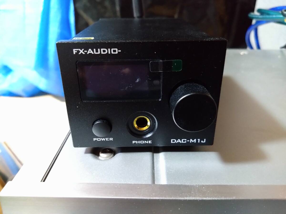 【新品同様】FX-AUDIO- DAC-M1J　DSD 512 / PCM 768kHz 32bit ハイレゾ Bluetooth 対応 DAC・プリアンプ ヘッドフォン_画像3