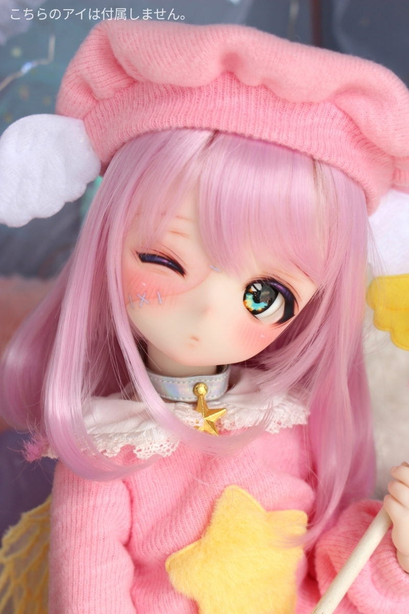 【34DOLLS】難あり DDH-01 SW肌 ソフビ盛カスタムヘッド＋手描きアイ MDD_画像8